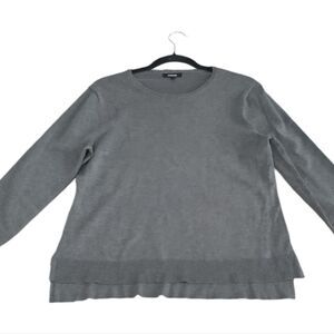 Premise Heather Gray Women's Crew Neck Sweater Size L